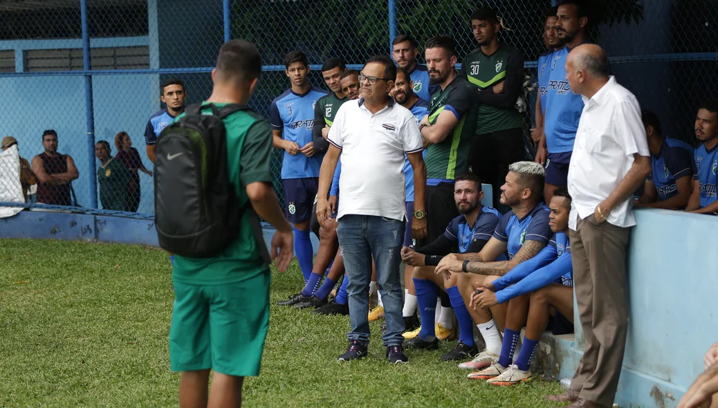 A atividade foi a primeira sob o comando de Francisco Diá