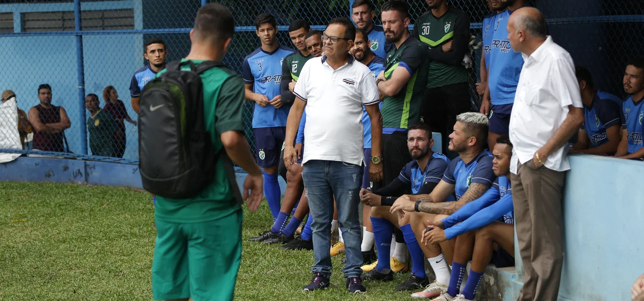 A atividade foi a primeira sob o comando de Francisco Diá