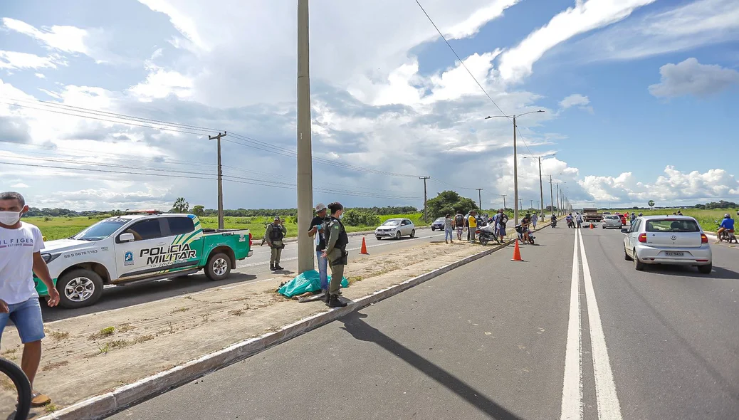Acidente aconteceu na avenida Poti Velho