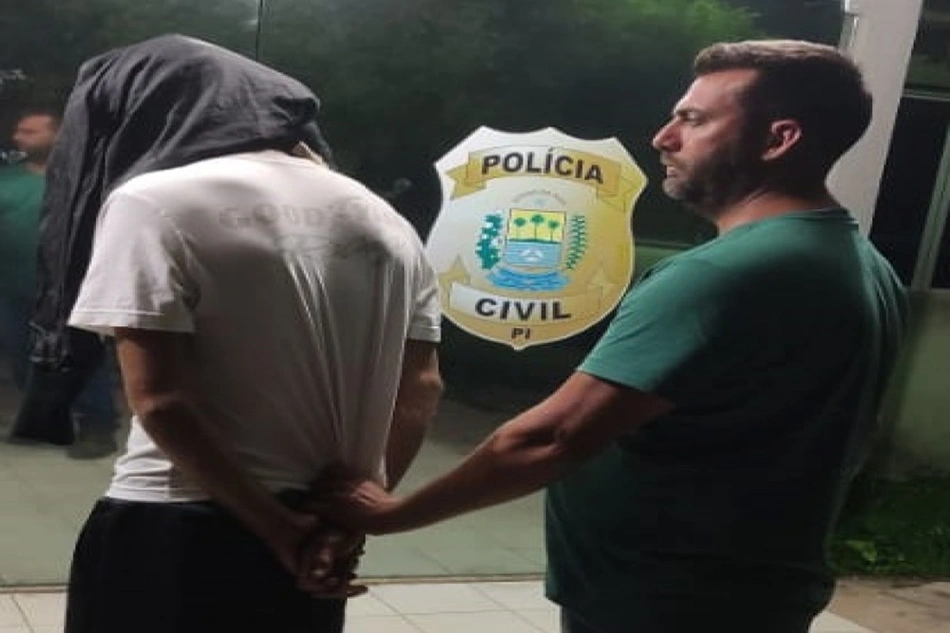 Acusado foi preso em Pedro II