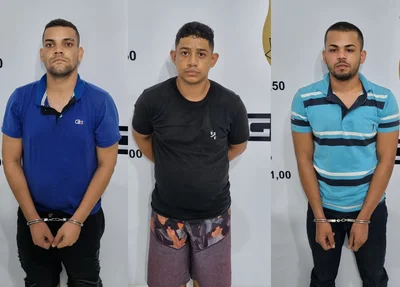 Acusados presos durante diligências