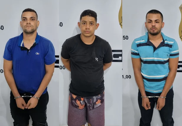 Acusados presos durante diligências