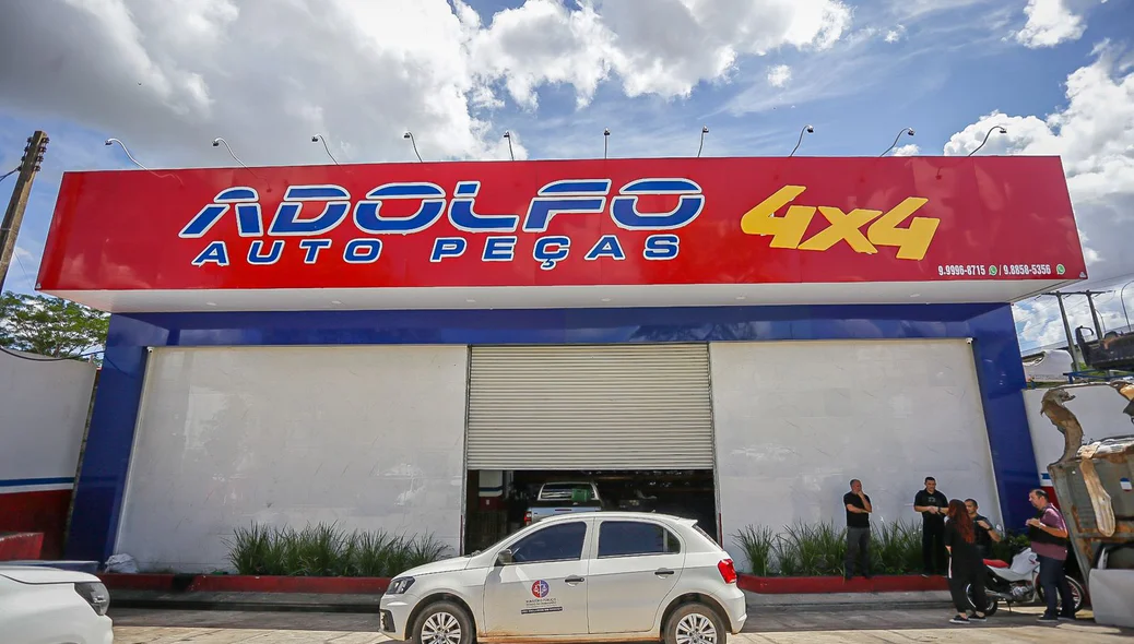 Adolfo Autopeças foi interditada nesta sexta-feira