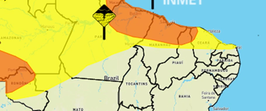 Alertas para o norte do Piauí