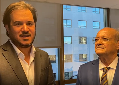 Antônio Rueda e Sílvio Mendes