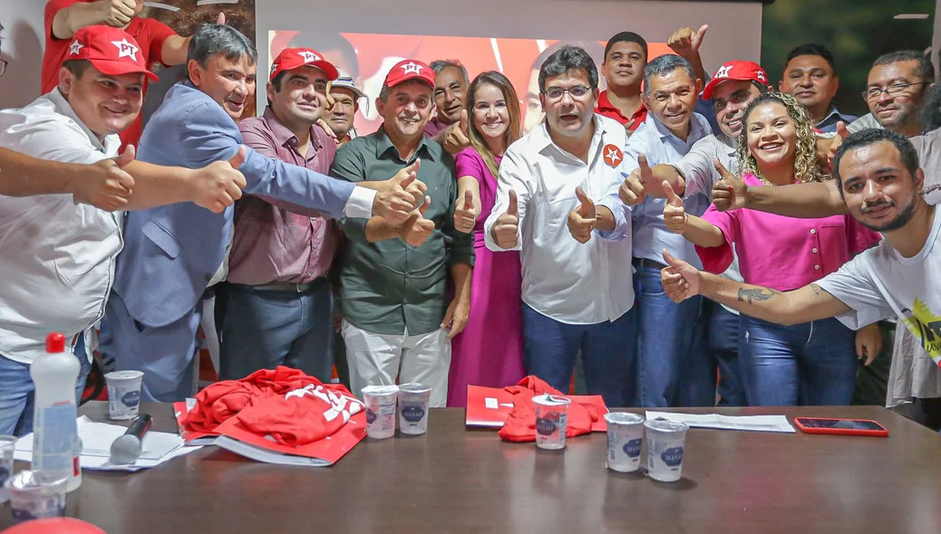As filiações aconteceram na sede do PT