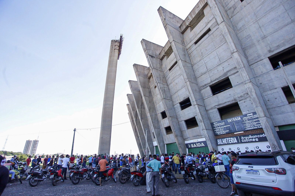 Bilheteria do estádio Albertão