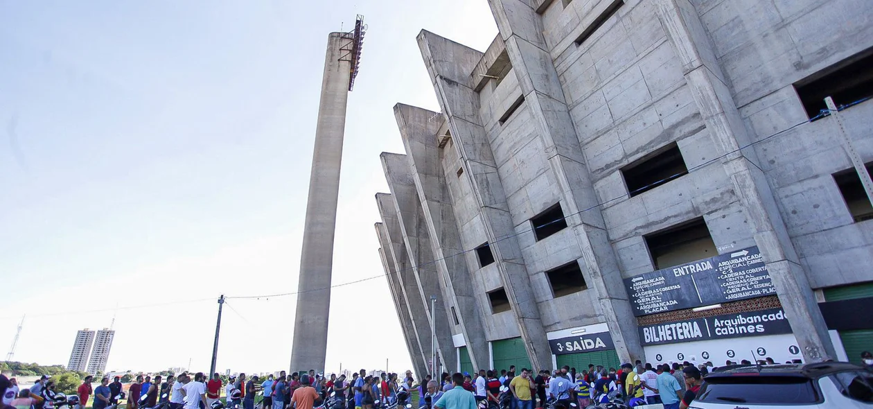 Bilheteria do estádio Albertão