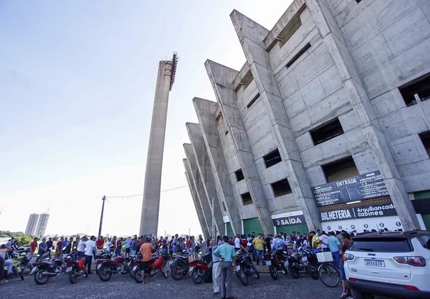 Bilheteria do estádio Albertão