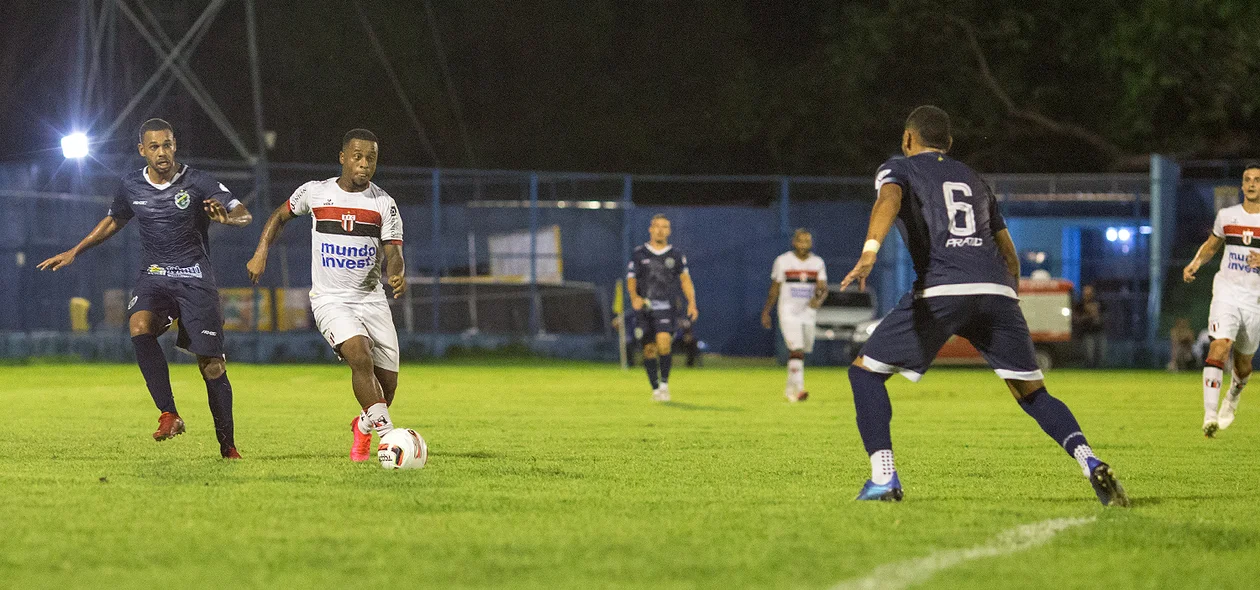 Botafogo-SP venceu a partida em Teresina
