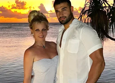 Britney e seu noivo, Sam Asghari