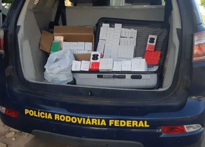 Carga de eletrônicos apreendida em Picos