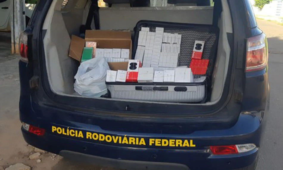 Carga de eletrônicos apreendida em Picos