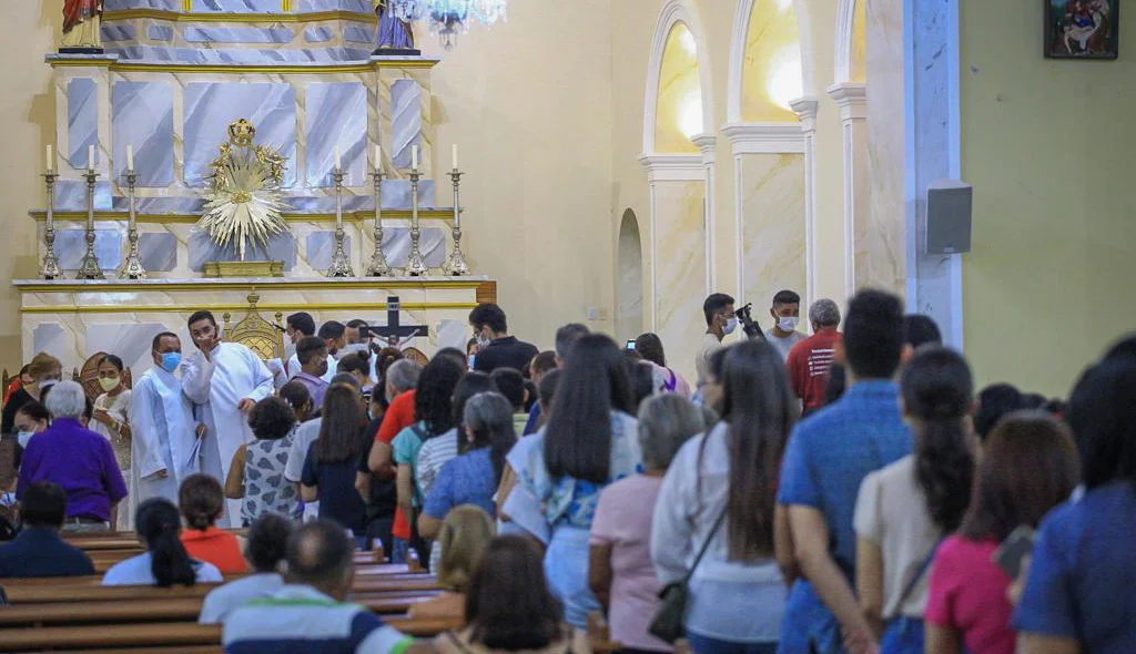 Celebração na Catedral Nossa Senhora das Dores
