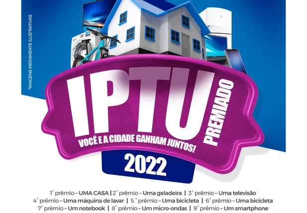 Com campanha IPTU Premiado 2022, Prefeitura de Oeiras sorteará casa e mais nove prêmios