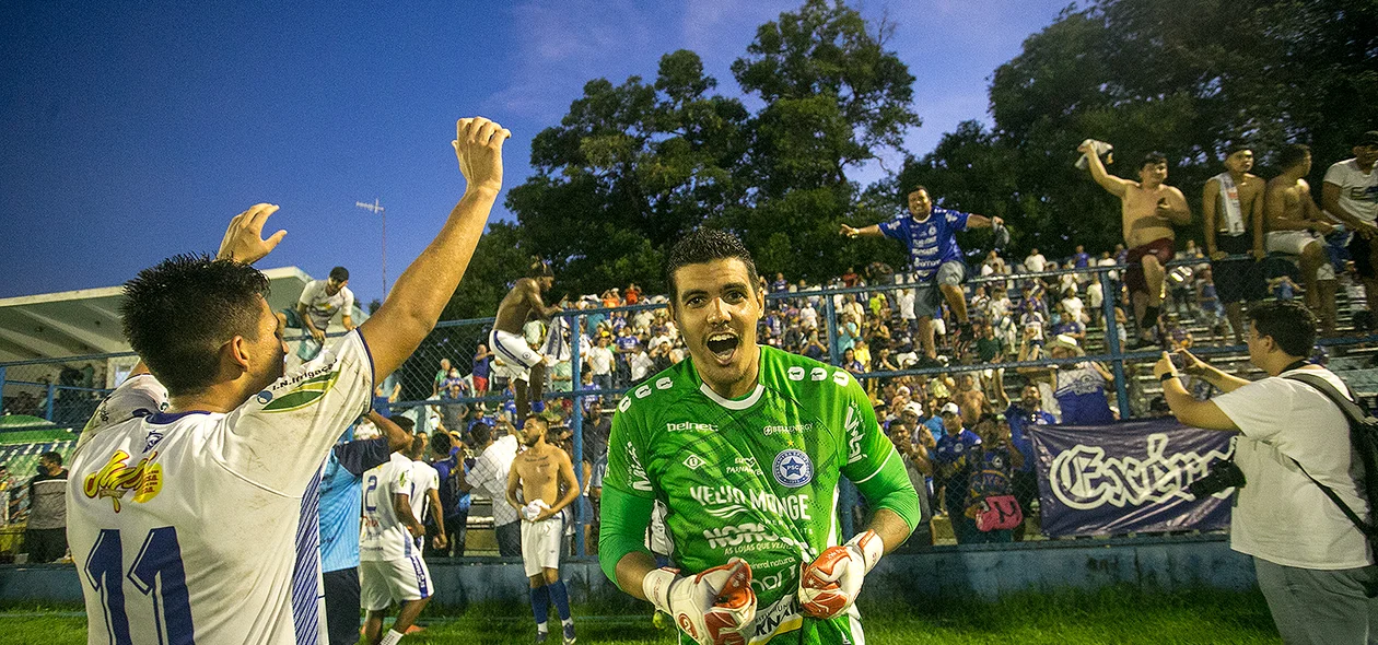 Comemoração dos jogadores