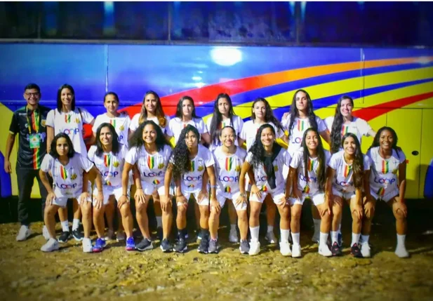 Delegação do Sampaio Corrêa fut7 para disputa da Nordeste Cup