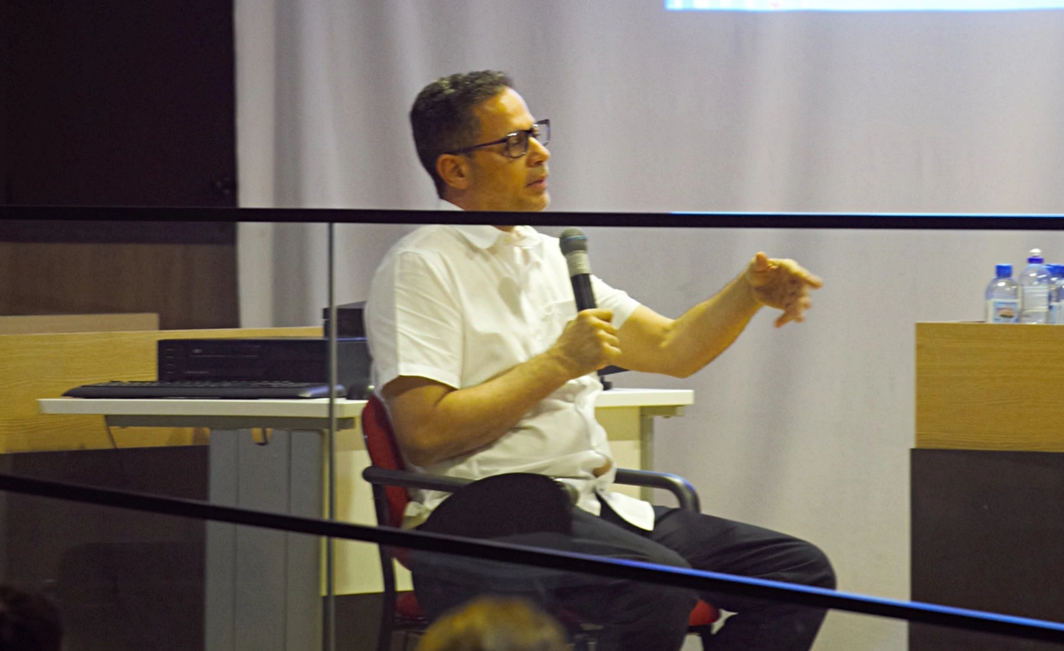 Djalma Filho durante julgamento