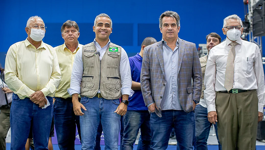 Dr. Pessoa, Ronaldo Bento, Ciro Nogueira e Gildásio Guedes
