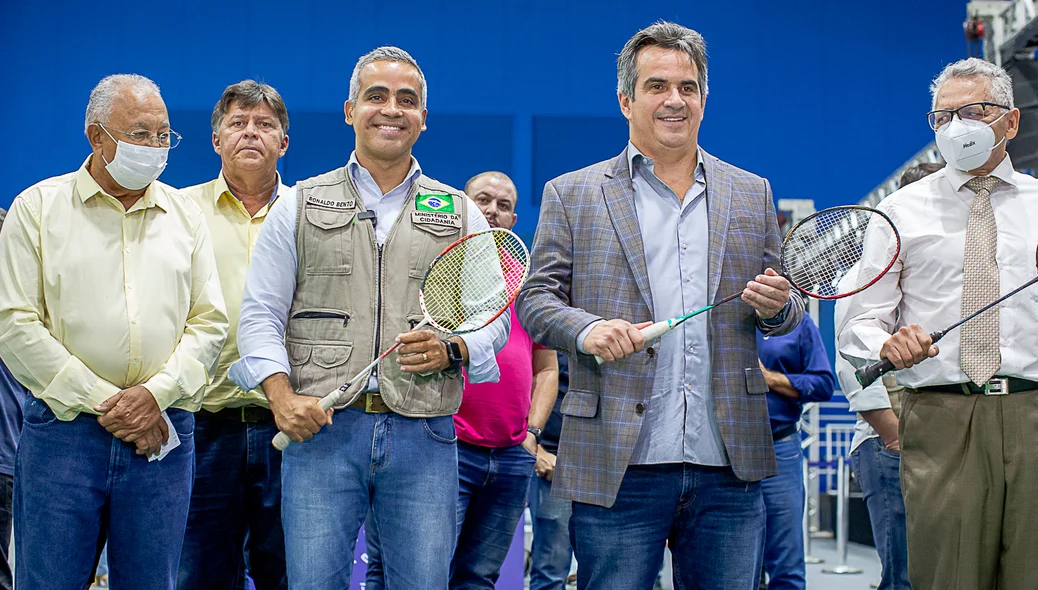 Dr. Pessoa, Ronaldo Bento, Ciro Nogueira e Gildásio Guedes
