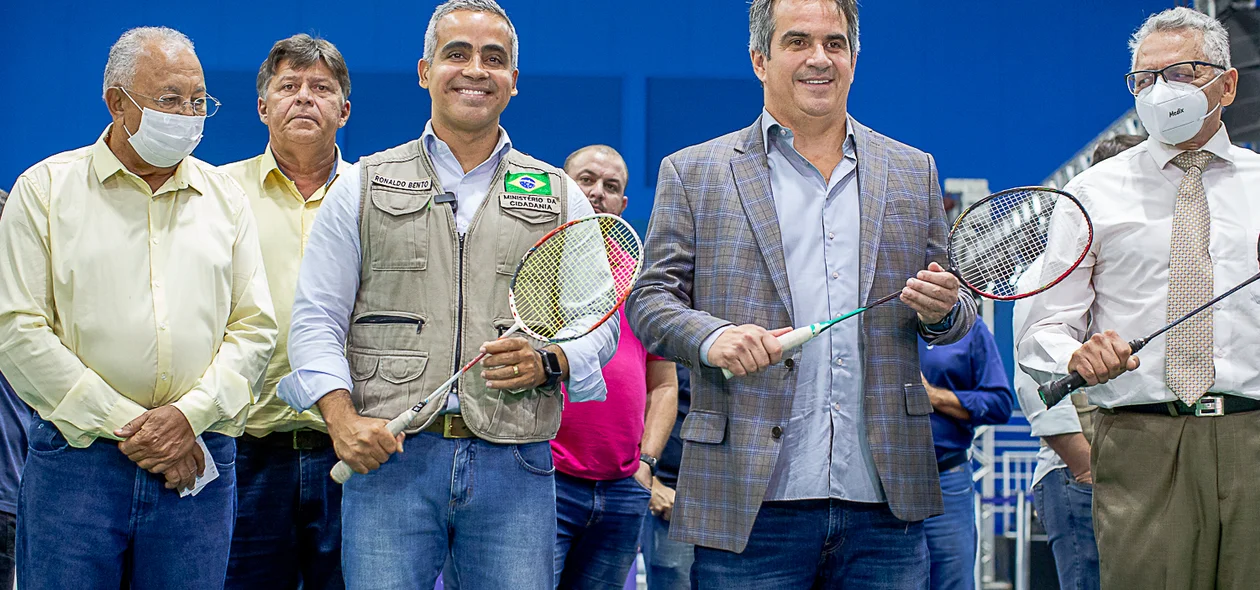 Dr. Pessoa, Ronaldo Bento, Ciro Nogueira e Gildásio Guedes