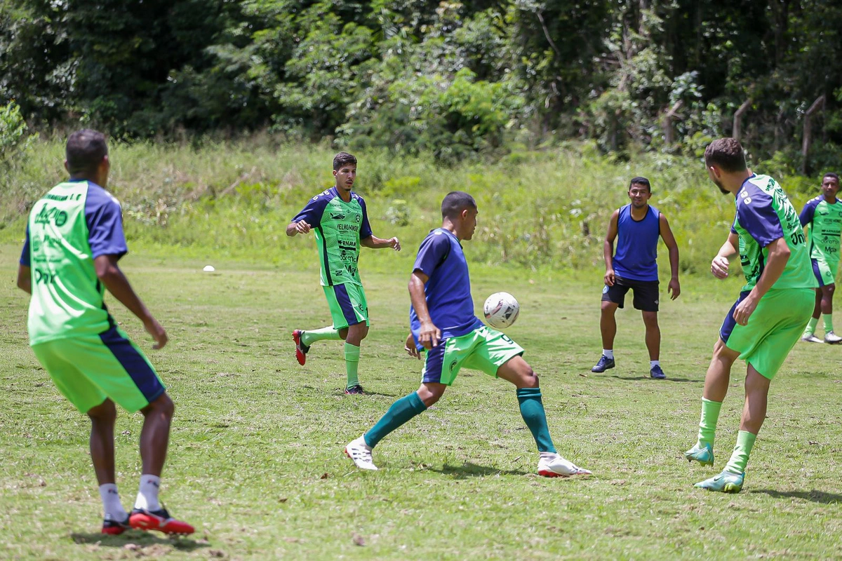 Elenco do Parnahyba encerrou preparação para encarar o Altos