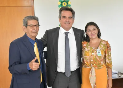 Eloi ao lado do ministro Ciro Nogueira