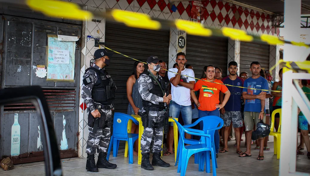 Equipes da PM foram no local