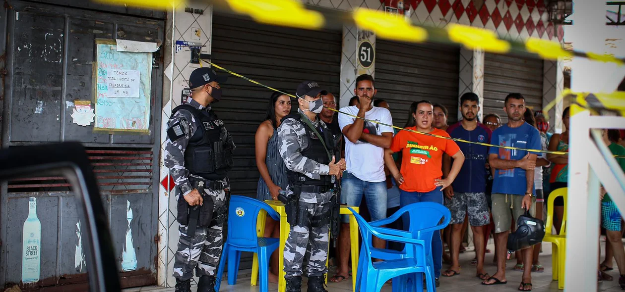 Equipes da PM foram no local