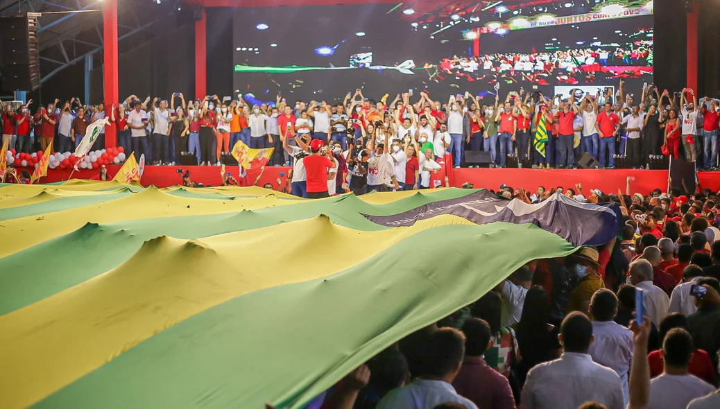 Evento do PT para lançar pré-candidaturas