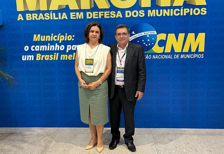 Genival Bezerra e a Primeira-Dama Lêda Maria