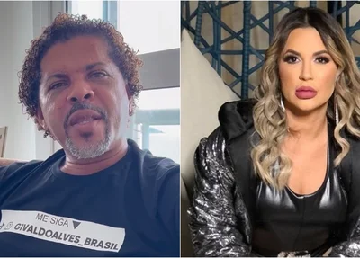 Givaldo Alves e Deolane Bezerra