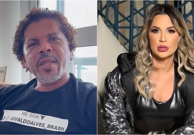 Givaldo Alves e Deolane Bezerra