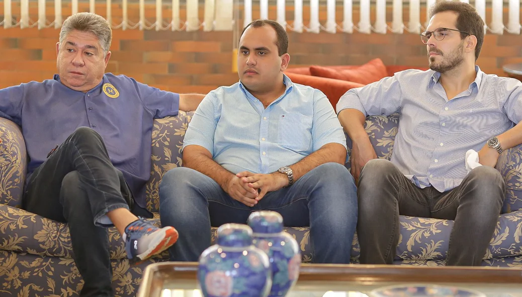 João Mádison, Georginao e Marcos Aurélio
