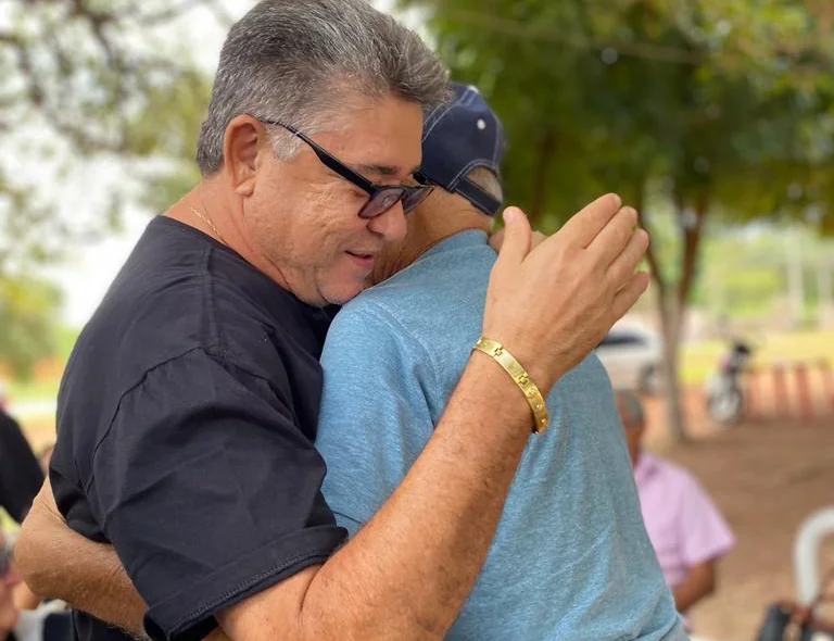 João Madison participando das festividades da cidade