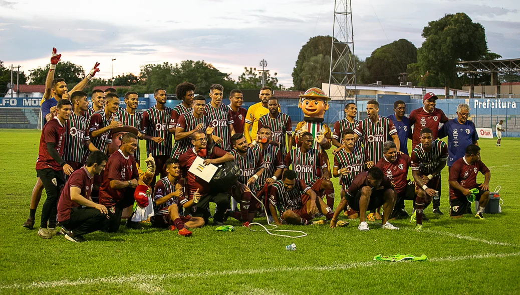 Jogadores do Fluminense