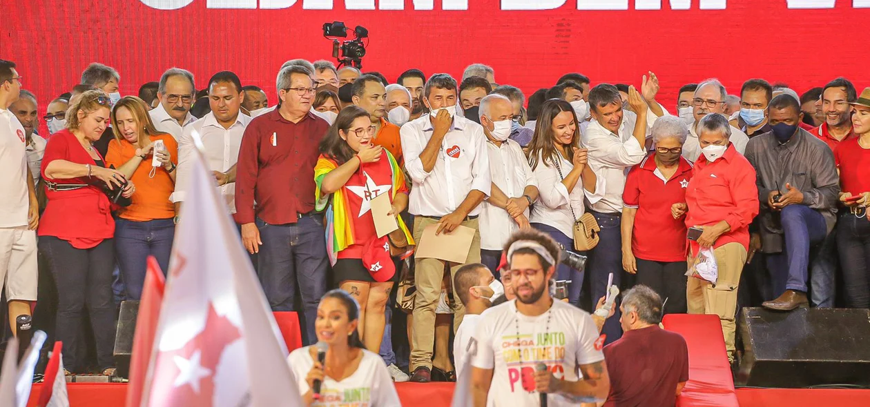 Lançamento da chapa majoritária governista