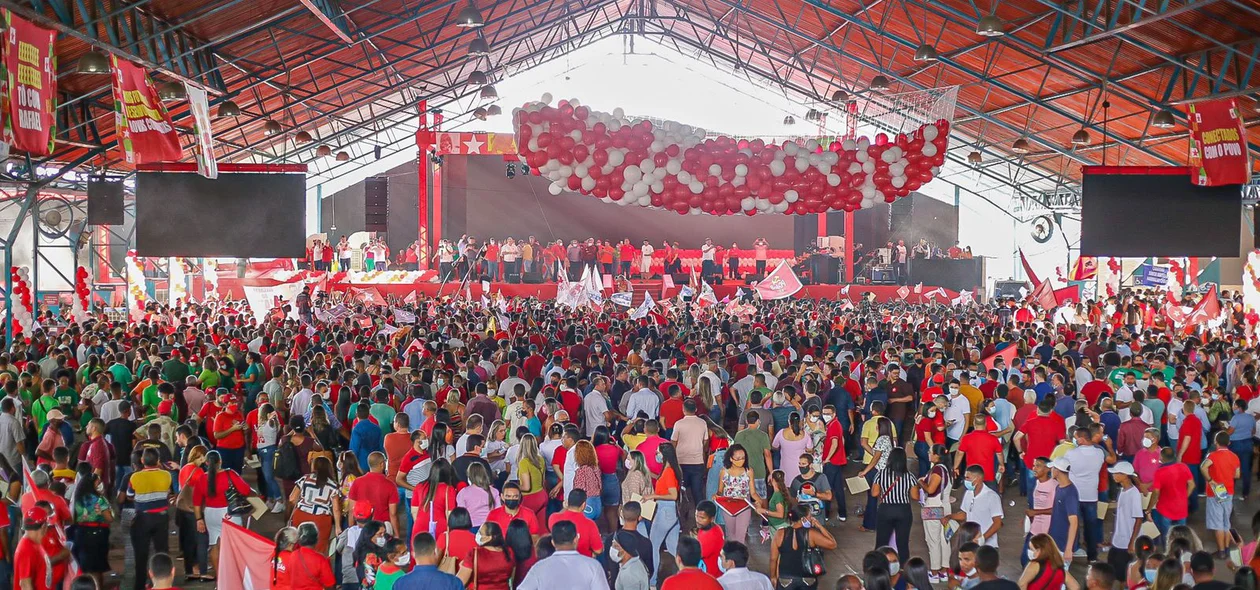 Lançamento das pré-candidaturas de Rafael Fonteles e Wellington Dias