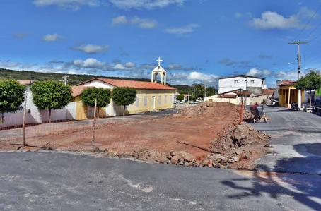 Local onde está sendo contruído o mercado público