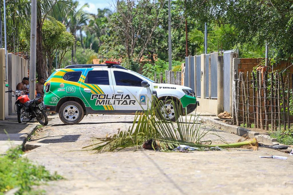 Local onde houve o linchamento