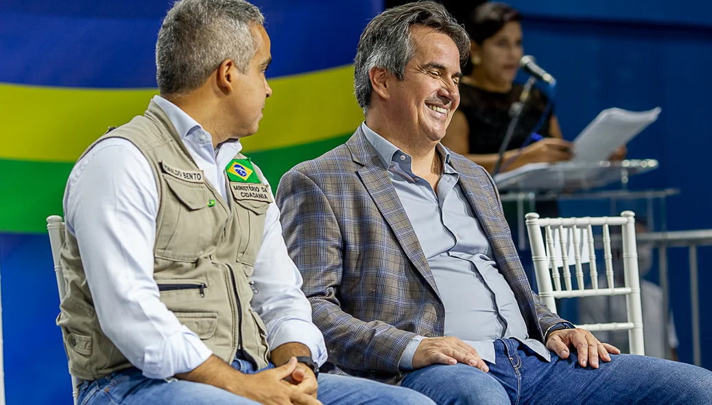 Ministro Ciro Nogueira e Ministro Ronaldo Bento