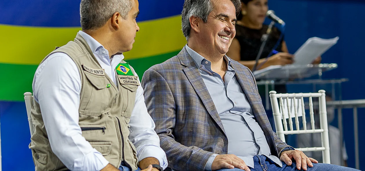 Ministro Ciro Nogueira e Ministro Ronaldo Bento