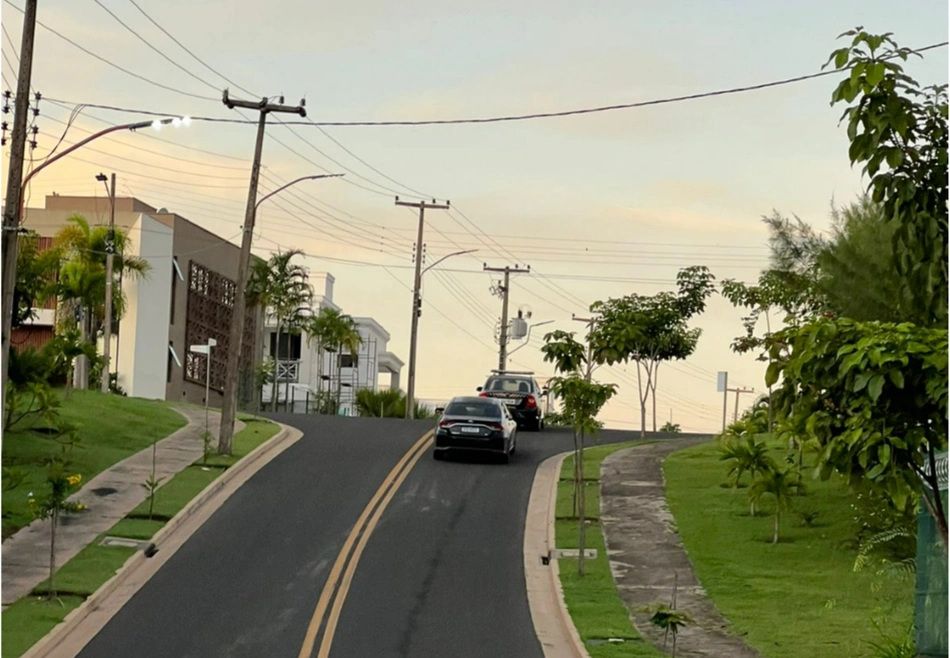 Movimentação da Polícia Federal no Alphaville Teresina