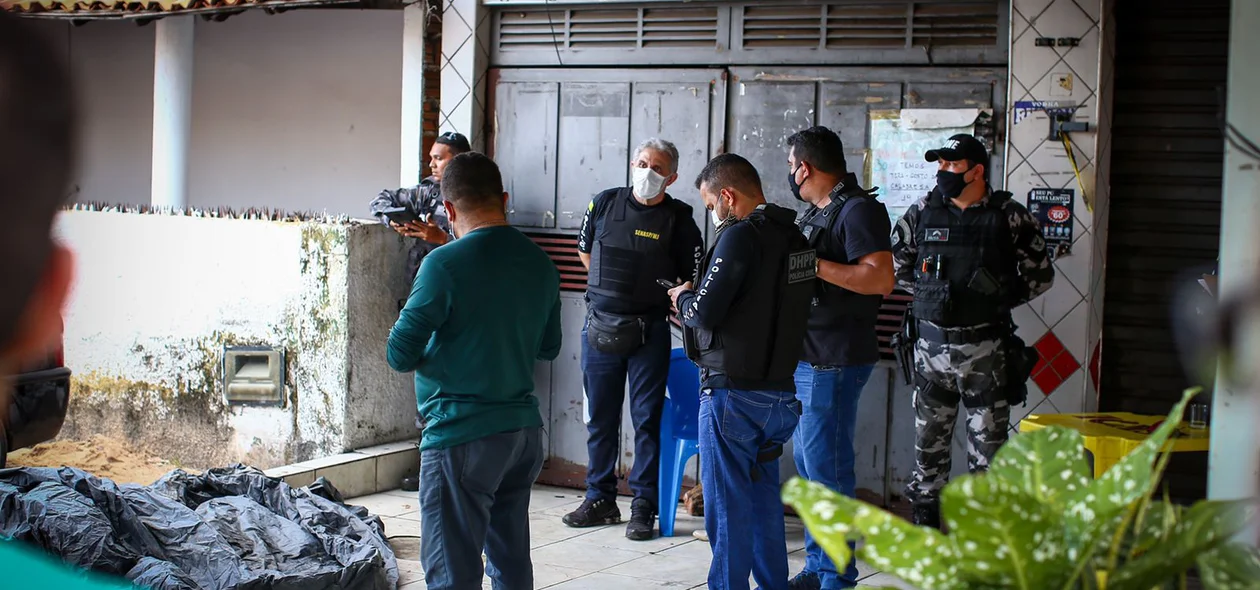 O crime ocorreu em um bar