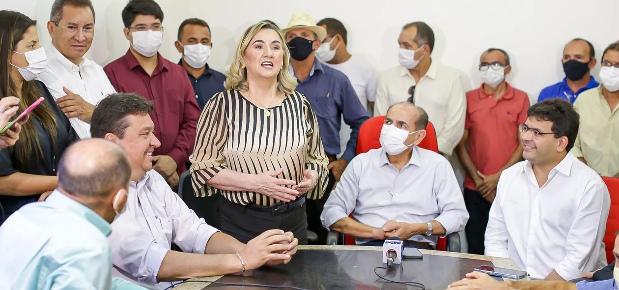 O evento aconteceu na sede do MDB