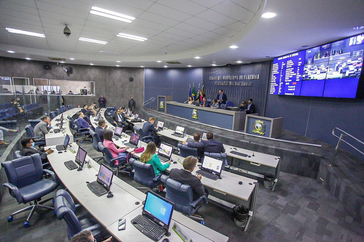 Plenário da Câmara de Teresina