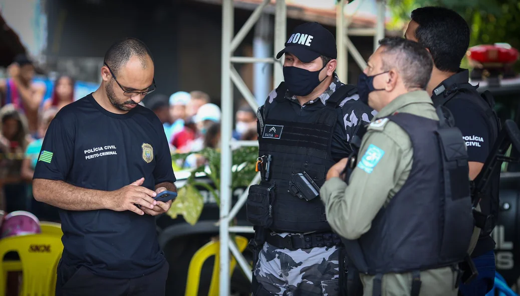 PM isolou a área para Perícia