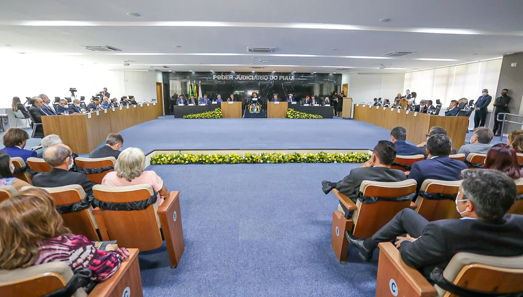 Posse de Erivan Lopes à presidência do TRE-PI