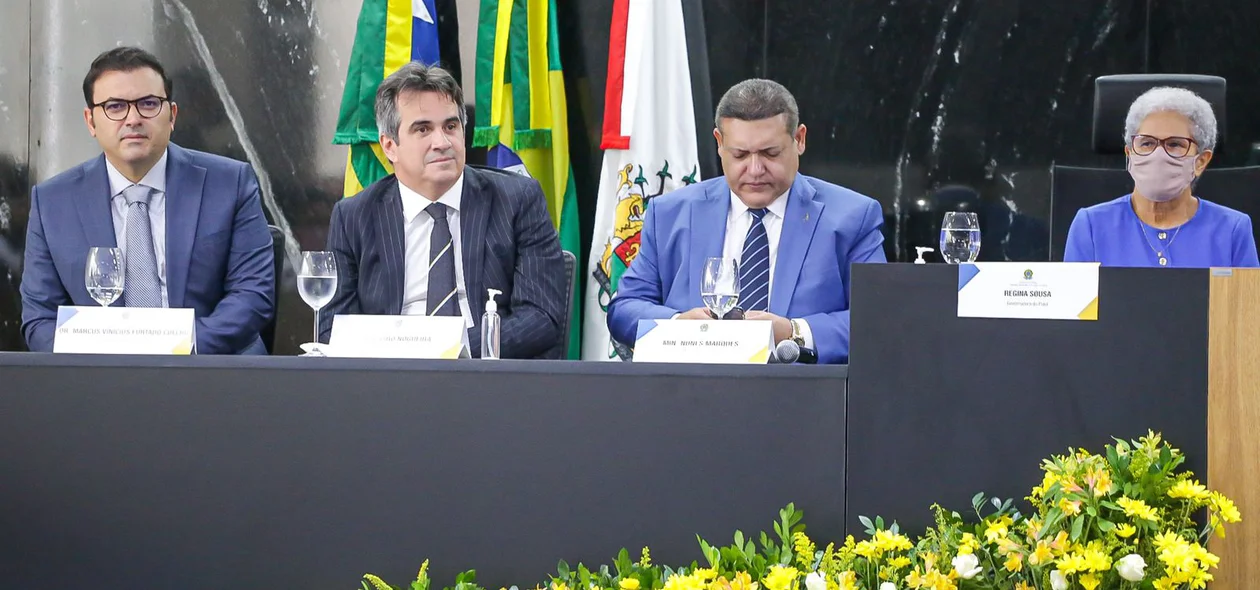 Presentes na solenidade