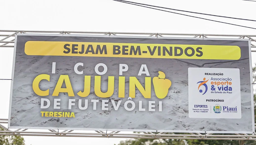 Primeira copa cajuina de futevôlei